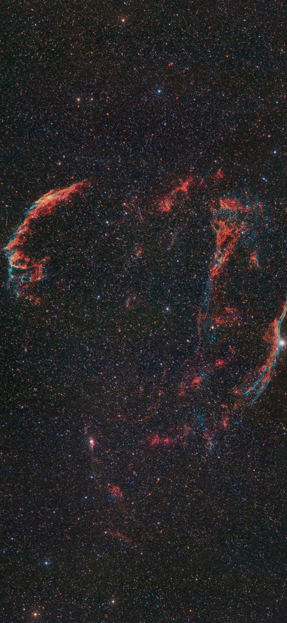 [2436×1125]星空 宇宙 星系  璀璨 苹果手机壁纸图片