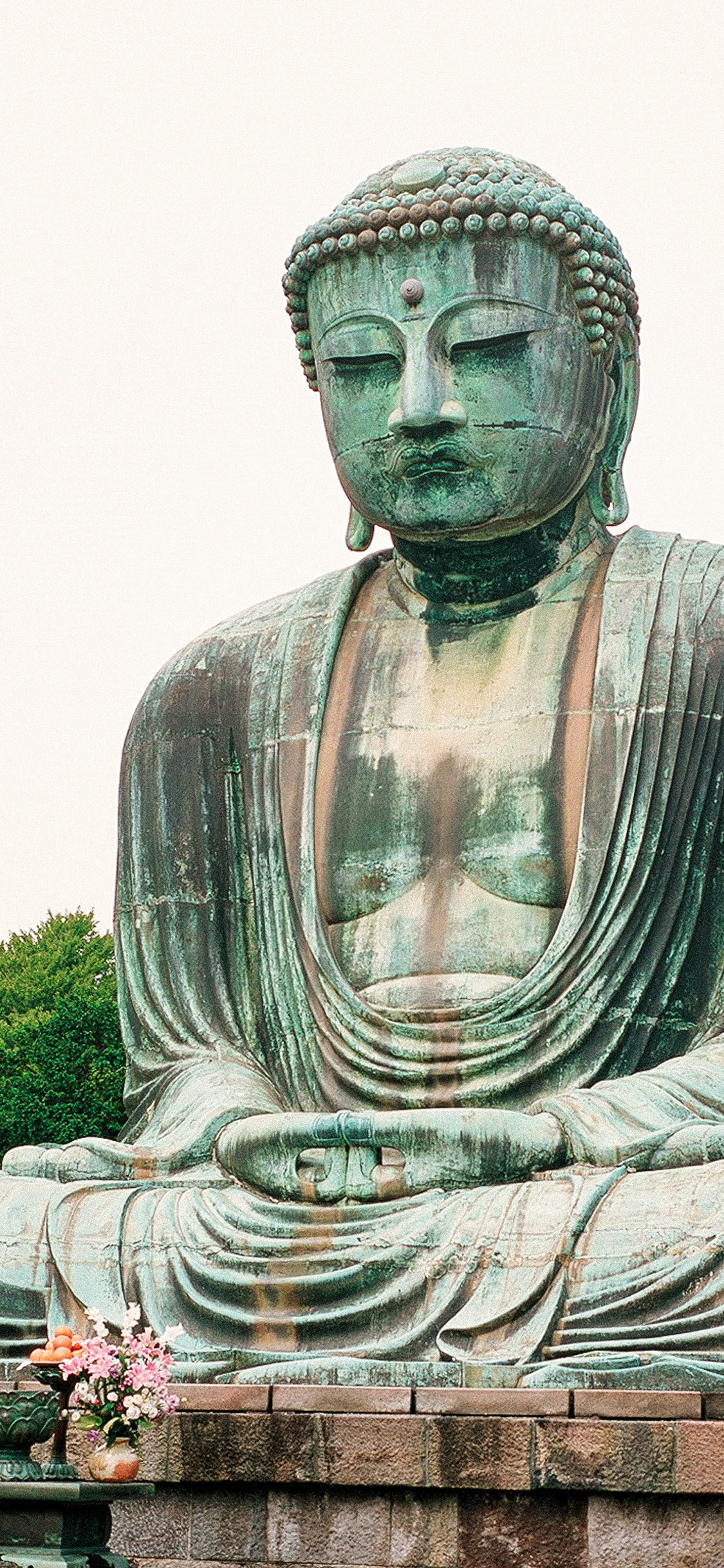 [2436×1125]景区 石像 佛像 信仰 苹果手机壁纸图片