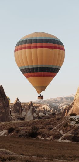 [2436x1125]景点 游玩 热气球 地貌 苹果手机壁纸图片