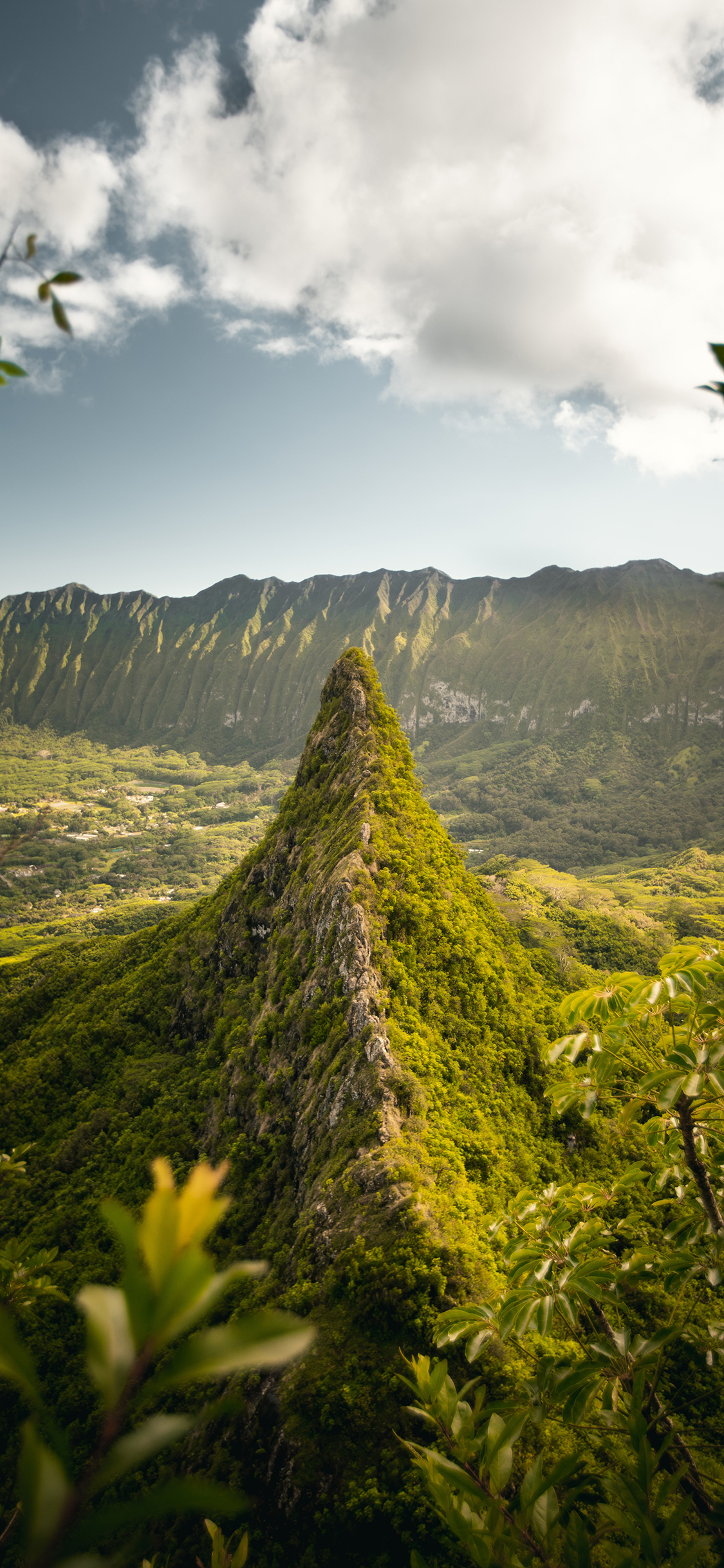 [2436×1125]景色 地貌 盆地 天空 苹果手机壁纸图片