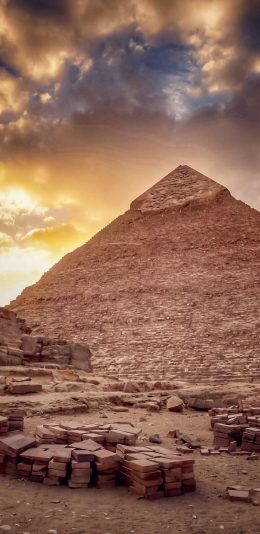 [2436x1125]景色 埃及 建筑 文明 苹果手机壁纸图片