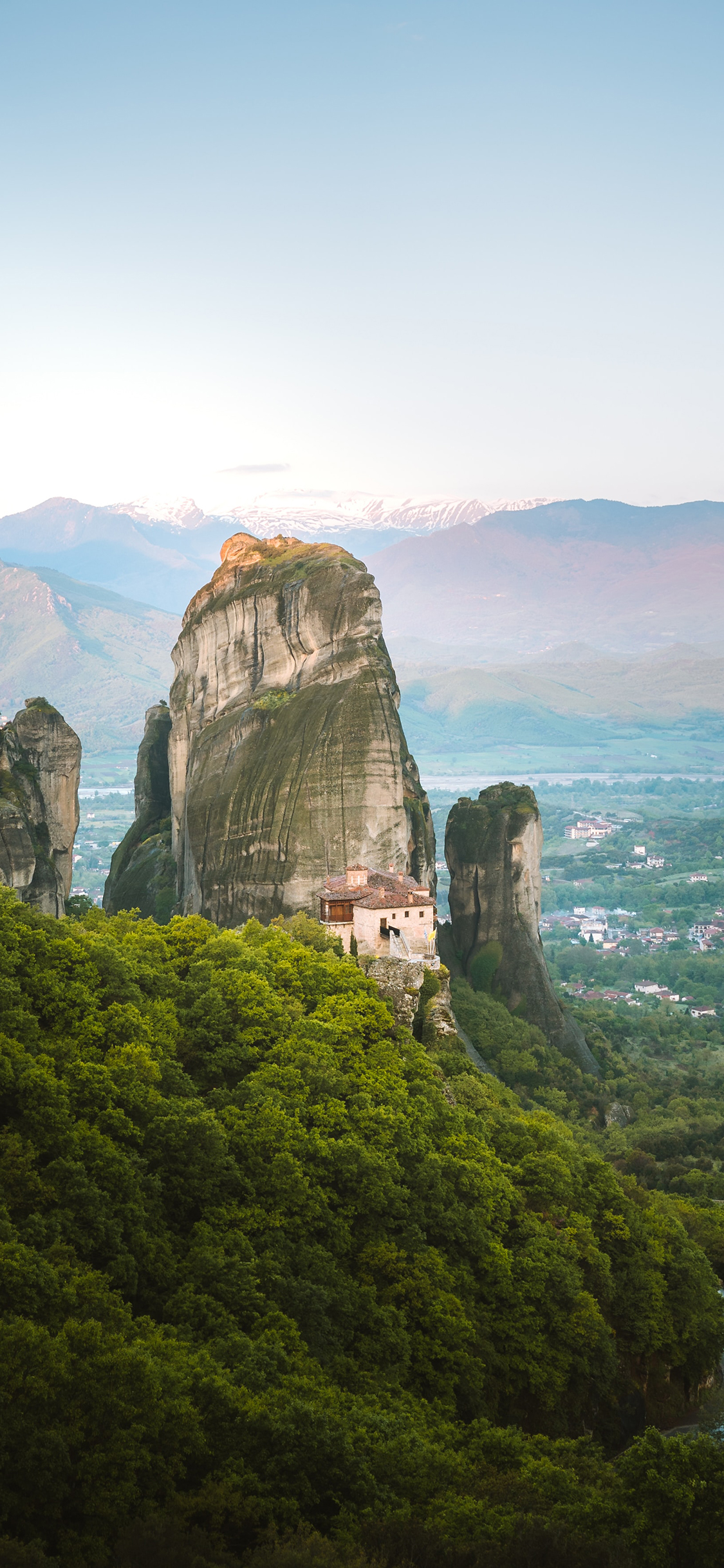 [2436×1125]景色 山川 山体 远眺 航拍 苹果手机壁纸图片