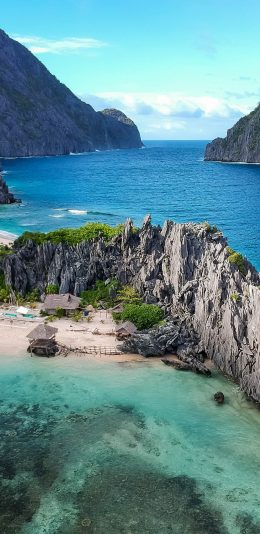 [2436x1125]景色 山水 唯美 景区 苹果手机壁纸图片