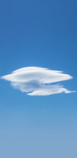 [2436x1125]景色 蔚蓝 天空 白云 云朵 苹果手机壁纸图片