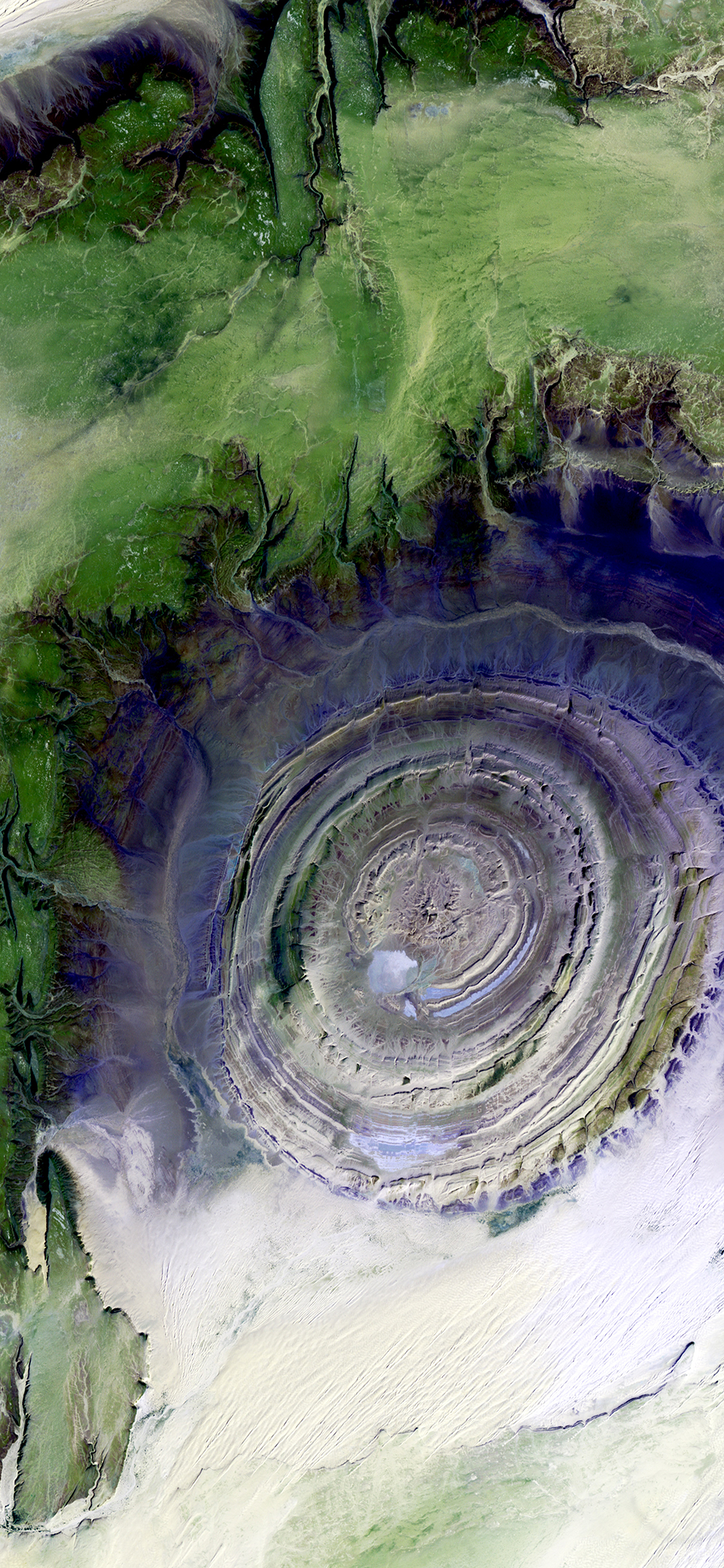 [2436×1125]气象 平原 旋涡 海景