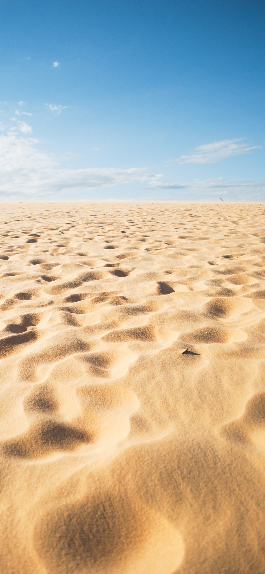 [2436×1125]沙漠 天空 纹理 大自然 苹果手机壁纸图片