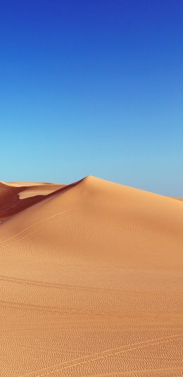 [2436x1125]沙漠 荒漠 大自然 曲线 苹果手机壁纸图片