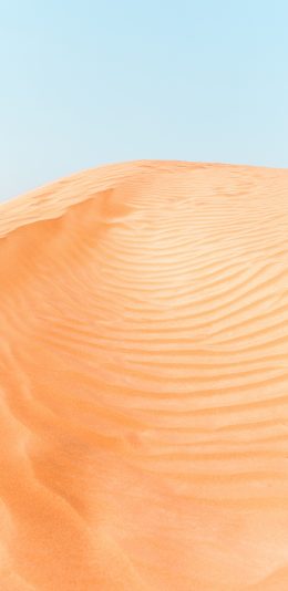 [2436x1125]沙漠 荒漠 细沙 黄沙 苹果手机壁纸图片