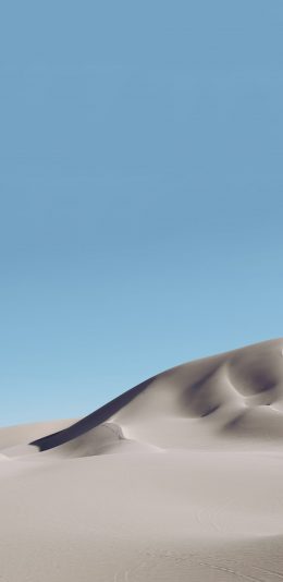 [2436x1125]沙漠 蓝天 太空 大自然 荒漠 苹果手机壁纸图片