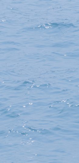 [2436x1125]海水 海面 大海 蓝色 苹果手机壁纸图片