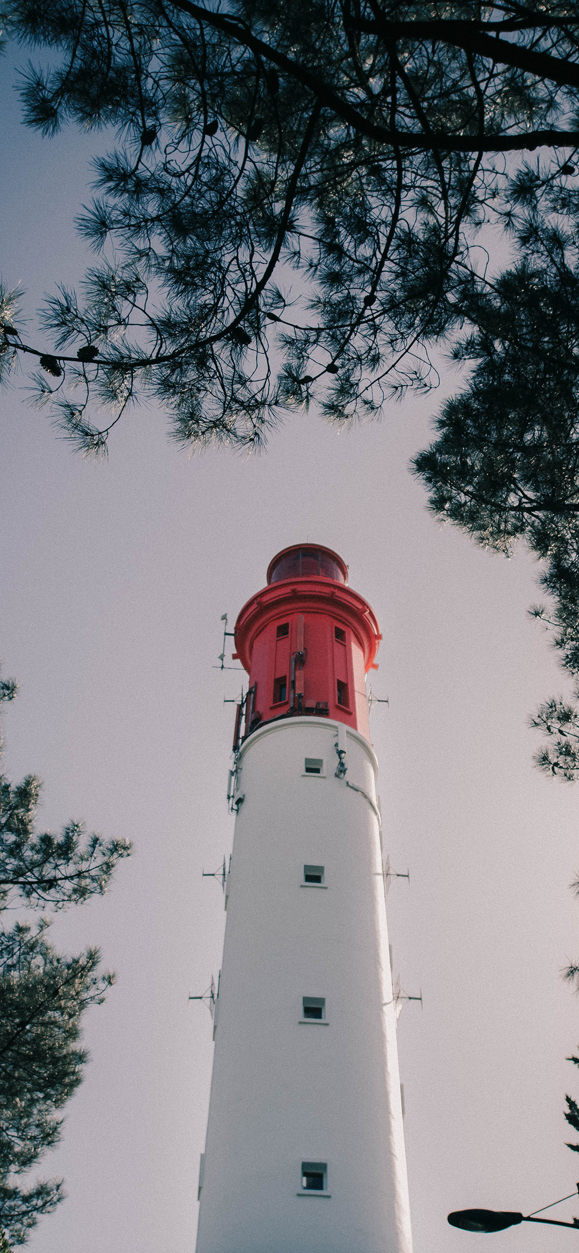 [2436×1125]灯台 高处 建筑 塔楼 苹果手机壁纸图片