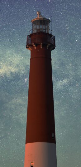 [2436x1125]灯塔 建筑 高处 天空 苹果手机壁纸图片