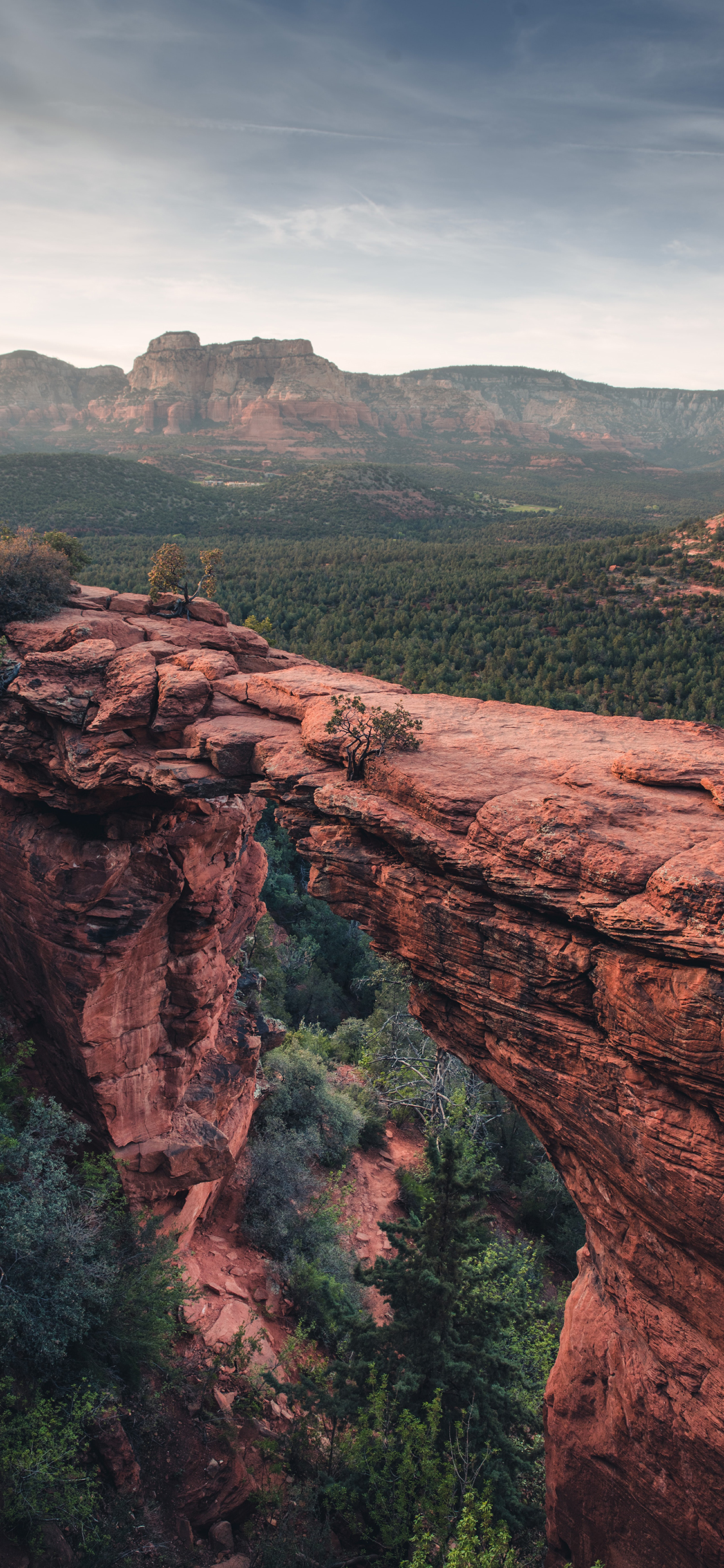 [2436×1125]穿山溶洞 峭壁 地基 山体 苹果手机壁纸图片
