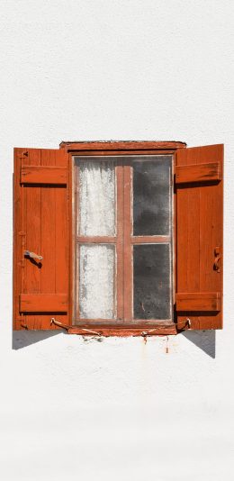 [2436x1125]窗 玻璃 房屋 墙 苹果手机壁纸图片