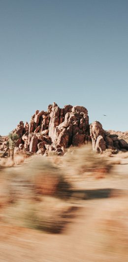 [2436x1125]自然 山峰 美景 重影 苹果手机壁纸图片