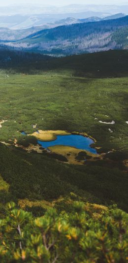 [2436x1125]自然 山河美景 草坪 平原 苹果手机壁纸图片