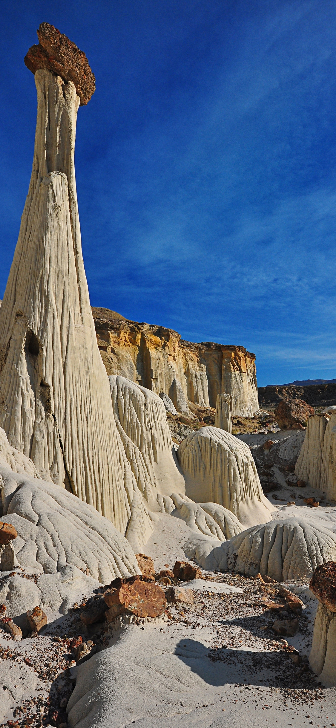 [2436×1125]蓝天 景点 石头 石块 自然 苹果手机壁纸图片