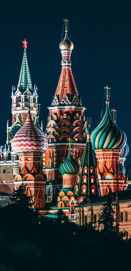 [2436x1125]迪士尼 城堡 色彩 夜晚 建筑 苹果手机壁纸图片