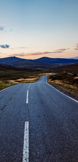 [2436x1125]道路 方向 山 旅途 苹果手机壁纸图片