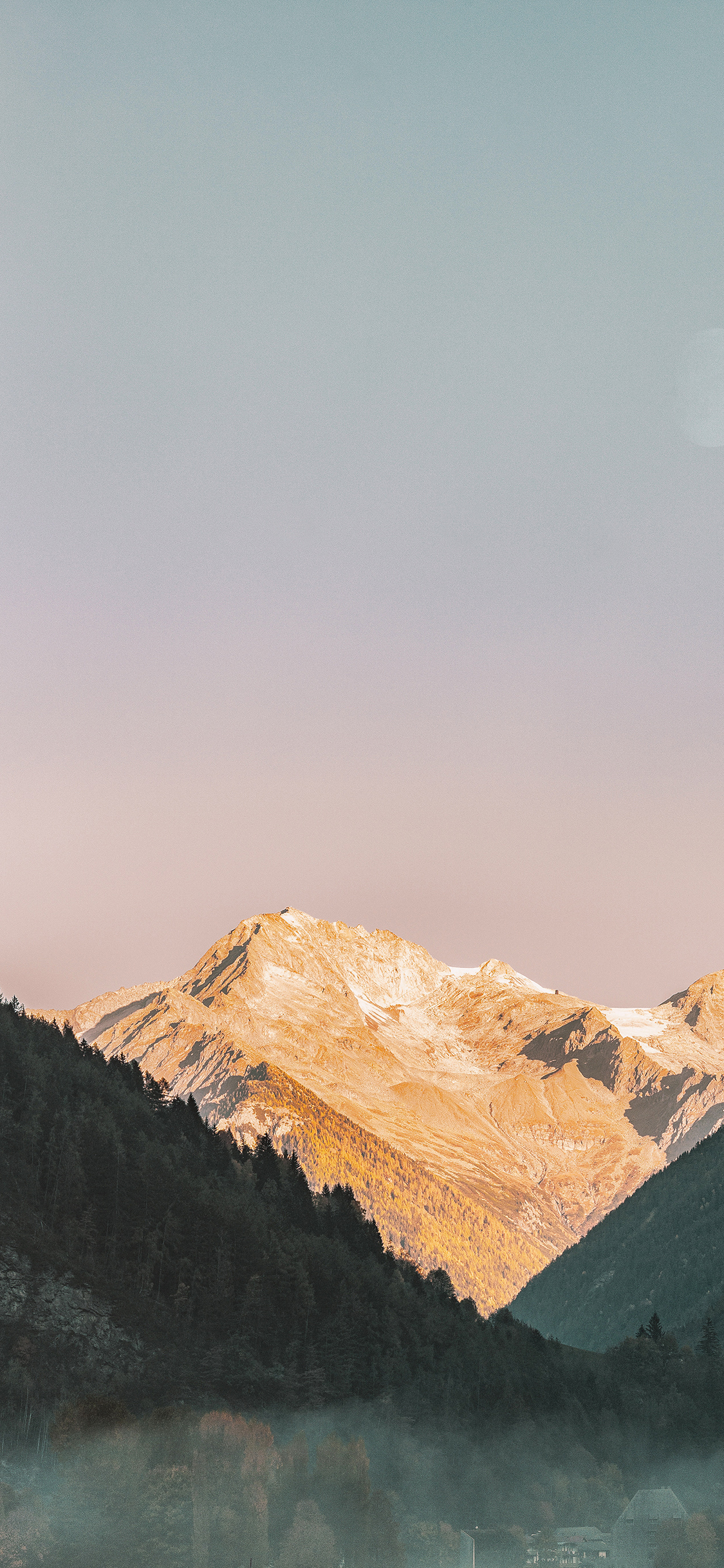 [2436×1125]郊外 大自然 山峰 美景 苹果手机壁纸图片