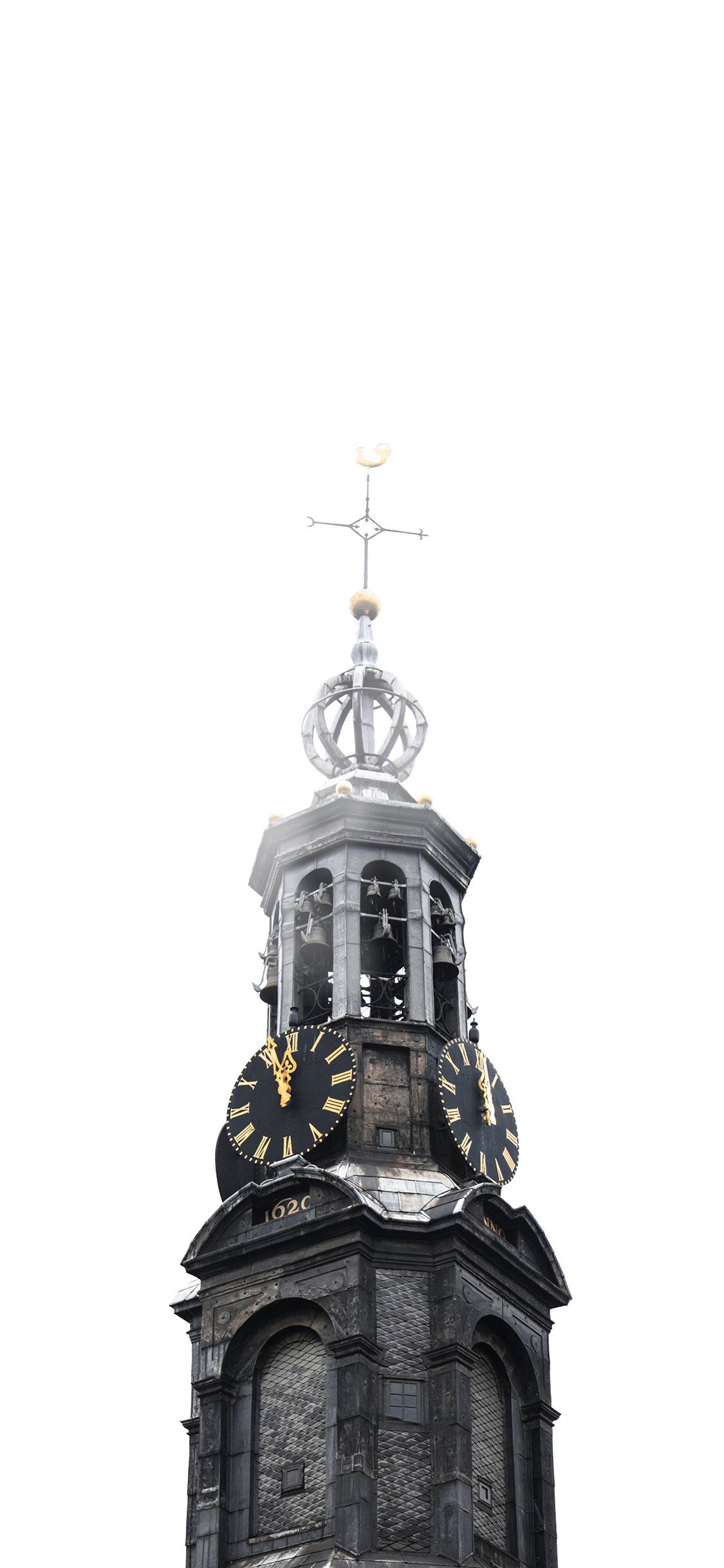 [2436×1125]钟楼 建筑 特色 高楼 苹果手机壁纸图片