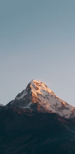 [2436x1125]雪山 大自然 山峰 山顶 苹果手机壁纸图片