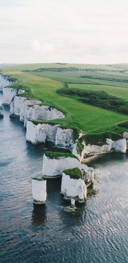 [2436x1125]风景 自然 大海 海岸 景观 苹果手机壁纸图片