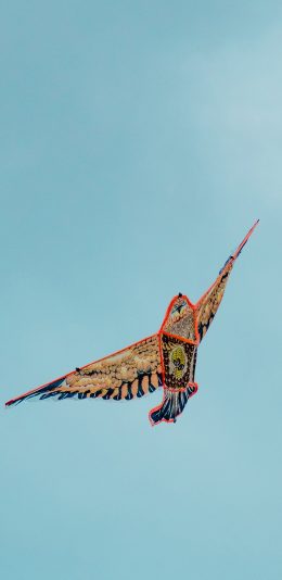 [2436x1125]风筝 天空 蔚蓝 游乐 苹果手机壁纸图片