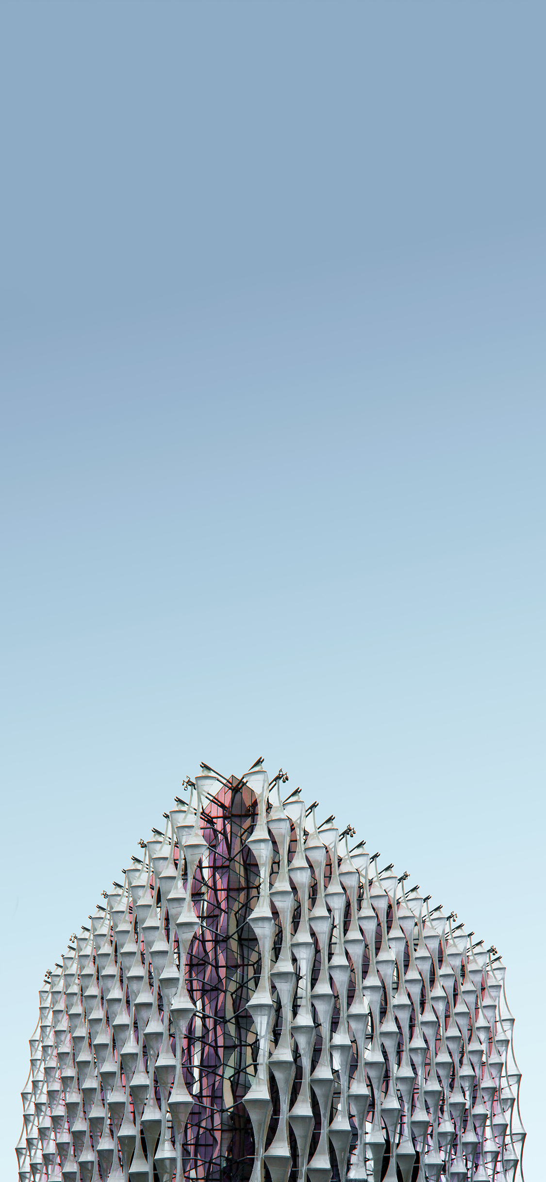 [2436×1125]高楼大厦 建筑 风格 苹果手机壁纸图片