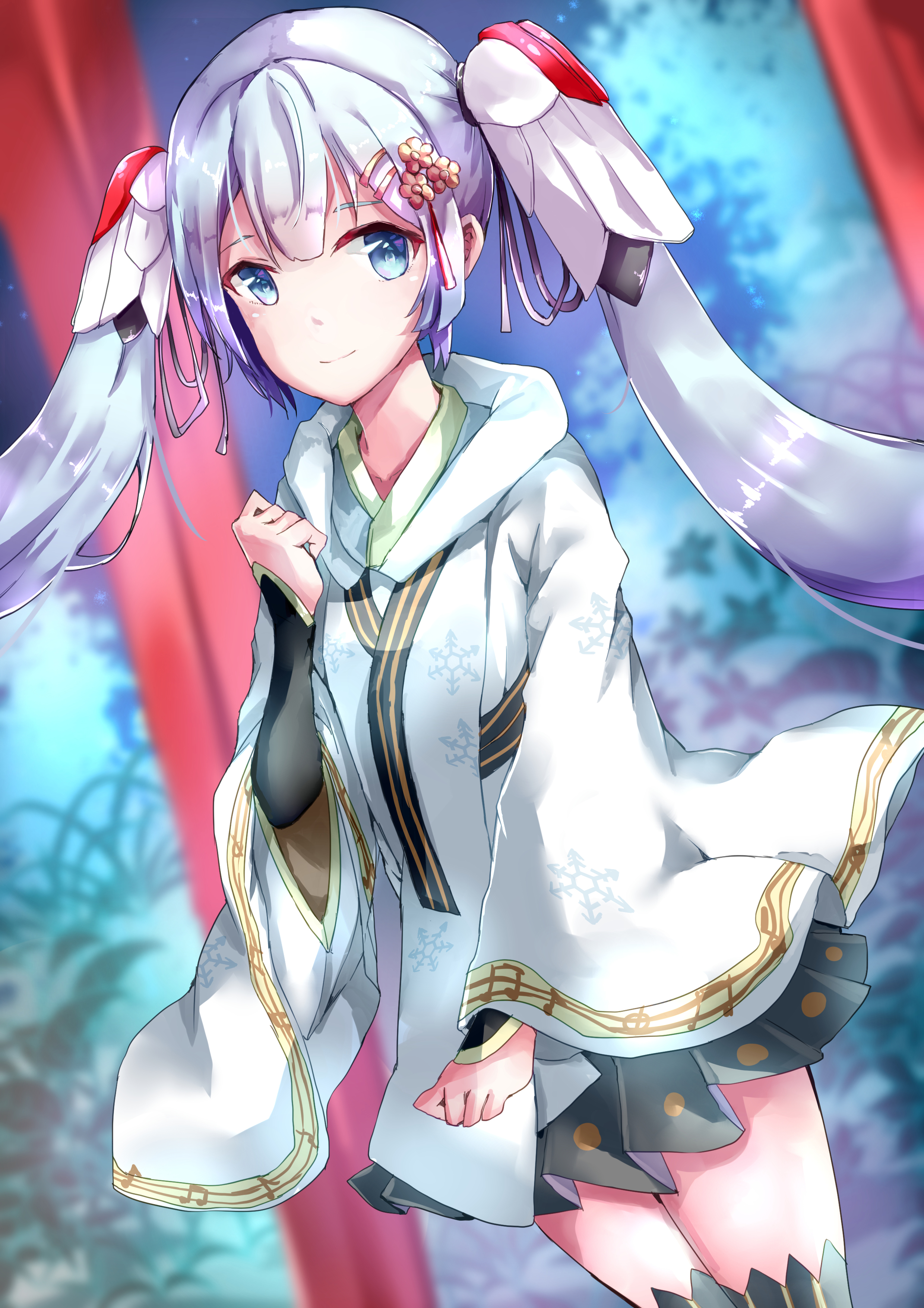 2018雪miku初音手机壁纸