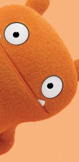 丑娃娃3D动画电影黄色毛绒娃娃角色手机壁纸