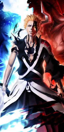 热门日本动漫死神主角个人插画手机壁纸