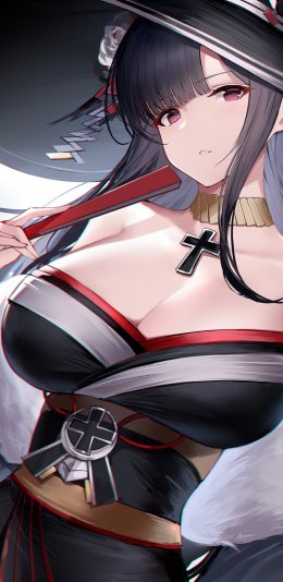 2021 女孩子 大胸 新年绘图 碧蓝航线手机壁纸