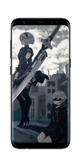 NieR: Automata《尼尔：机械纪元》2K游戏手机壁纸