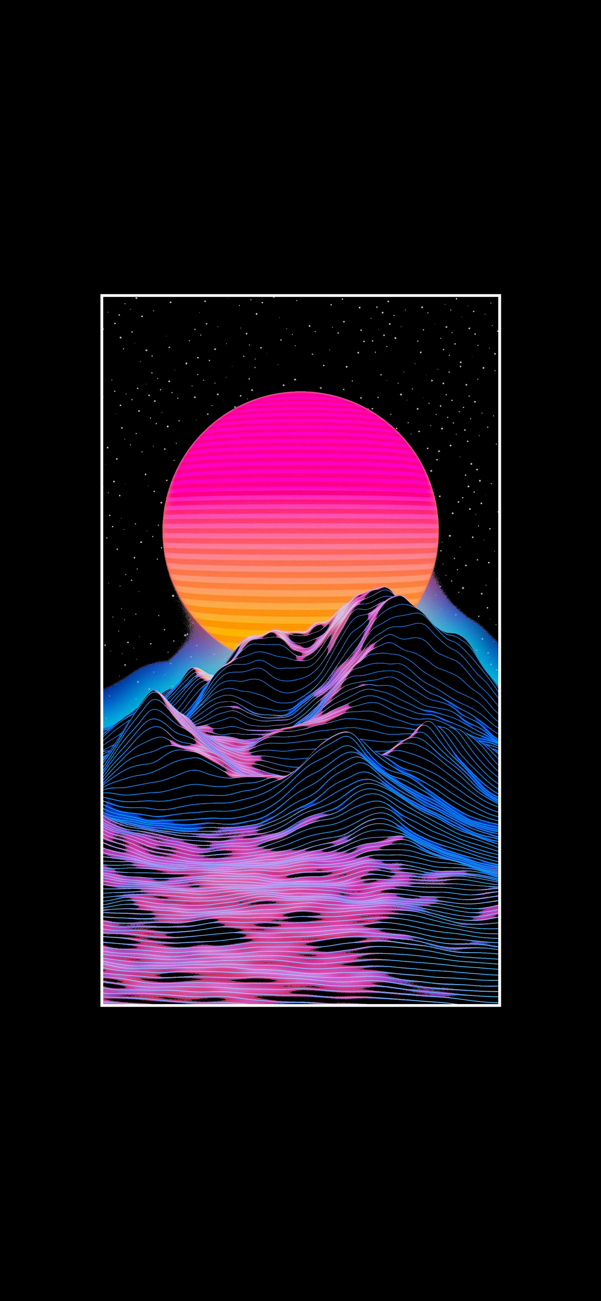OLED 黑色手机壁纸（7）