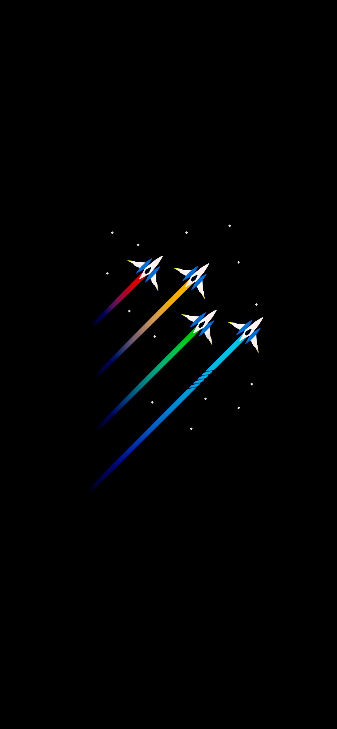 OLED 黑色手机壁纸（3）