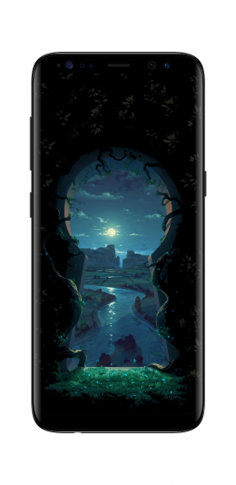 OLED 黑色手机壁纸（2）