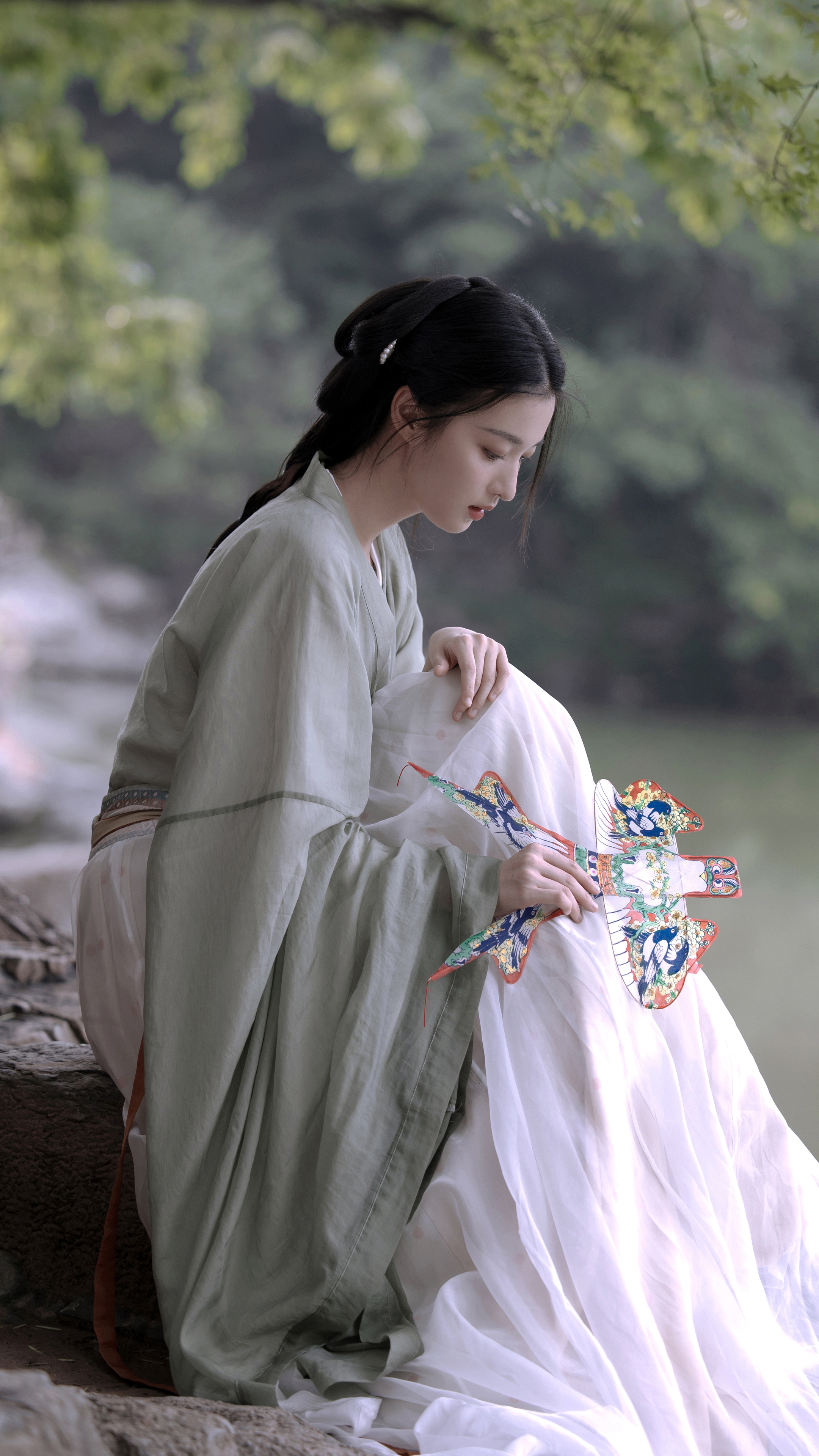 【2160×3840】好看古风美女王楚然4k手机壁纸竖屏