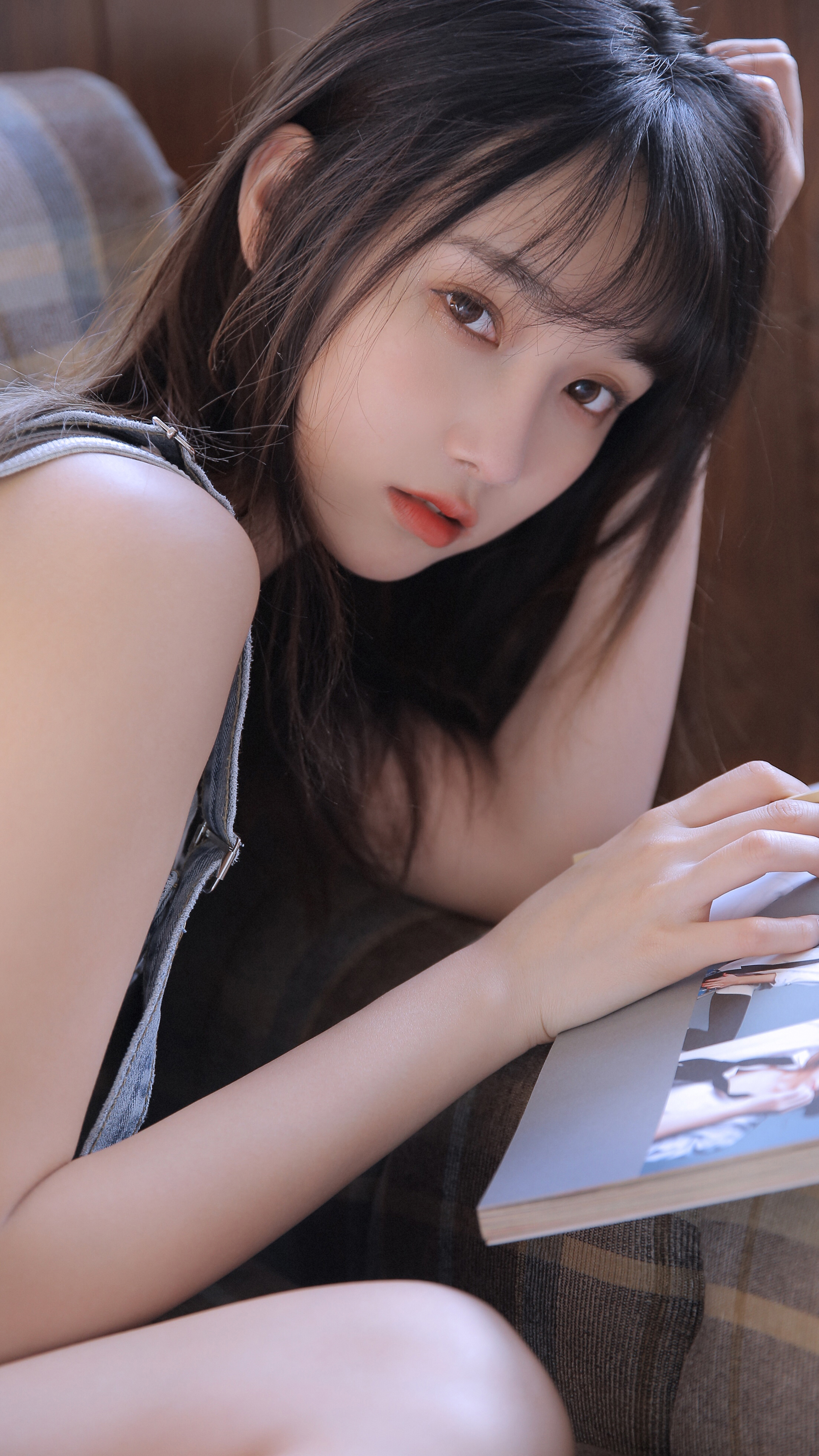宋昕冉唯美写真美女4k手机壁纸竖屏2160×3840