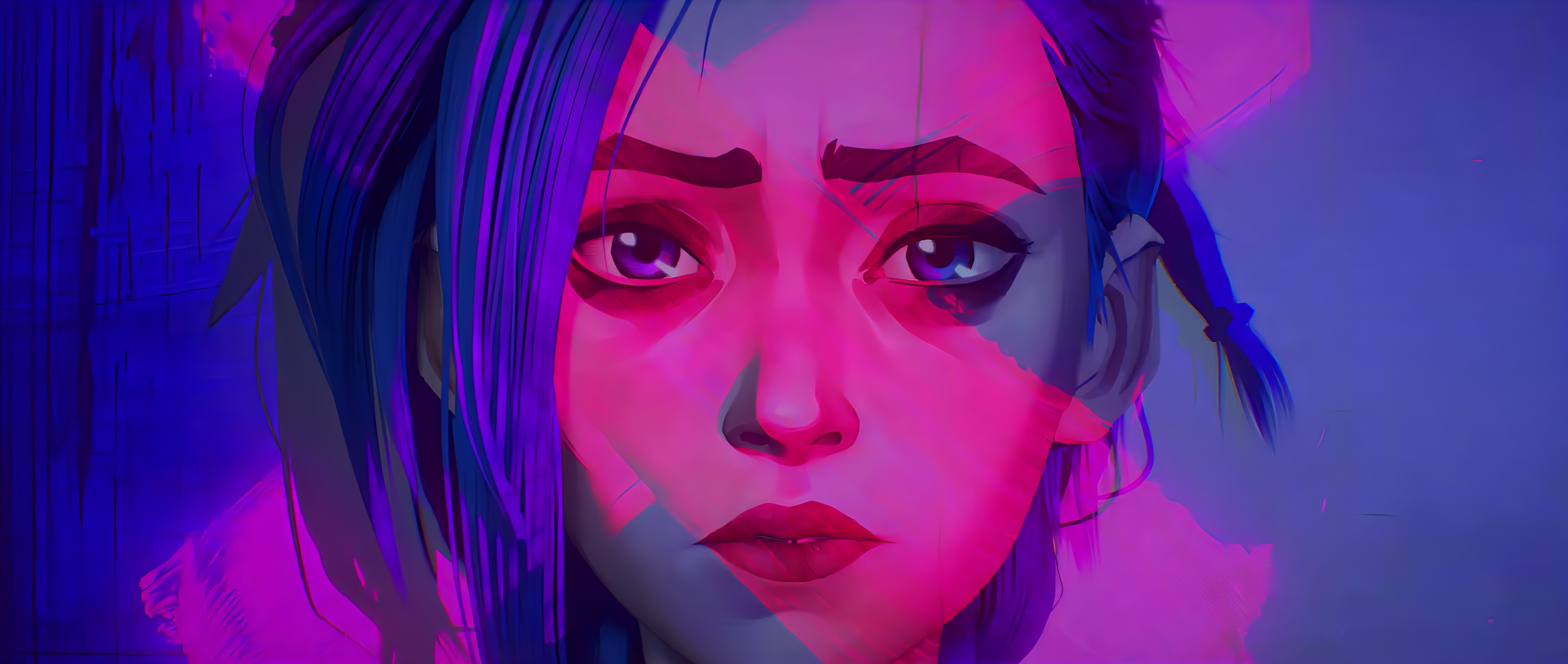 金克斯 暴走萝莉 英雄联盟电脑壁纸