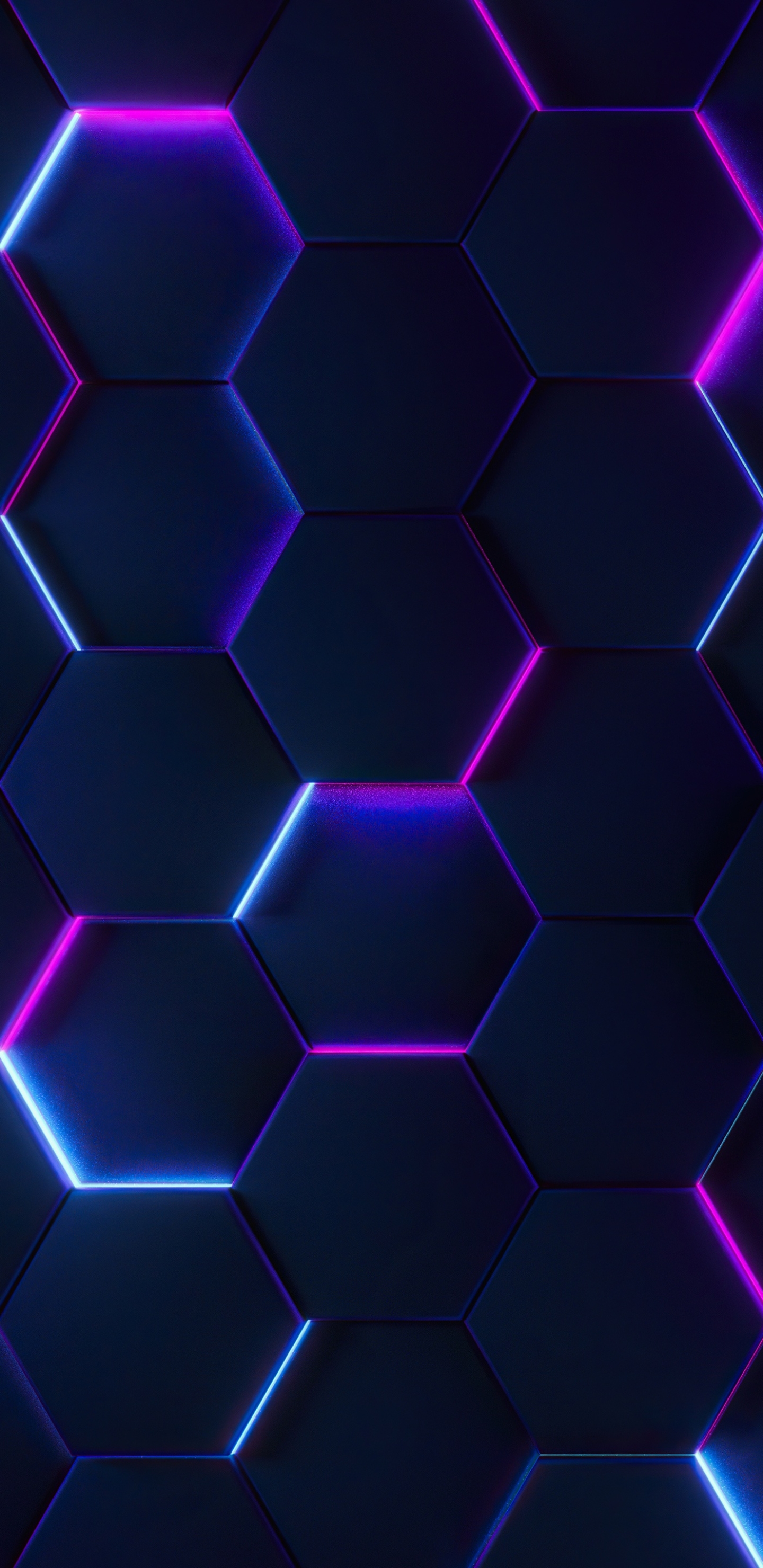 抽象六边形设计