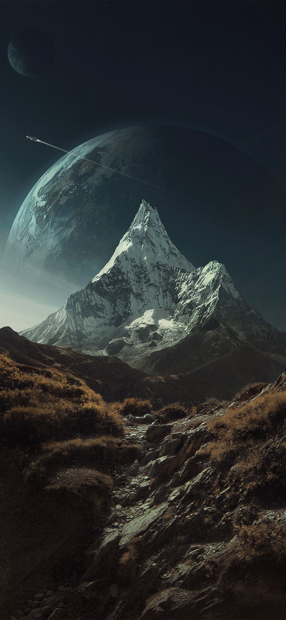 山脉和星球