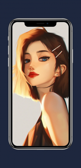 动漫美女 1080P手机壁纸