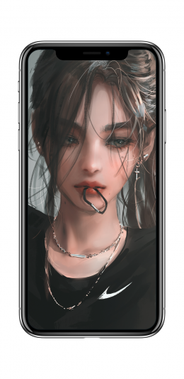 绑头发的可爱女孩4k手机壁纸竖屏动漫2160x3840