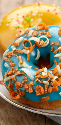 超清2K手机壁纸(2960x1440)甜甜圈