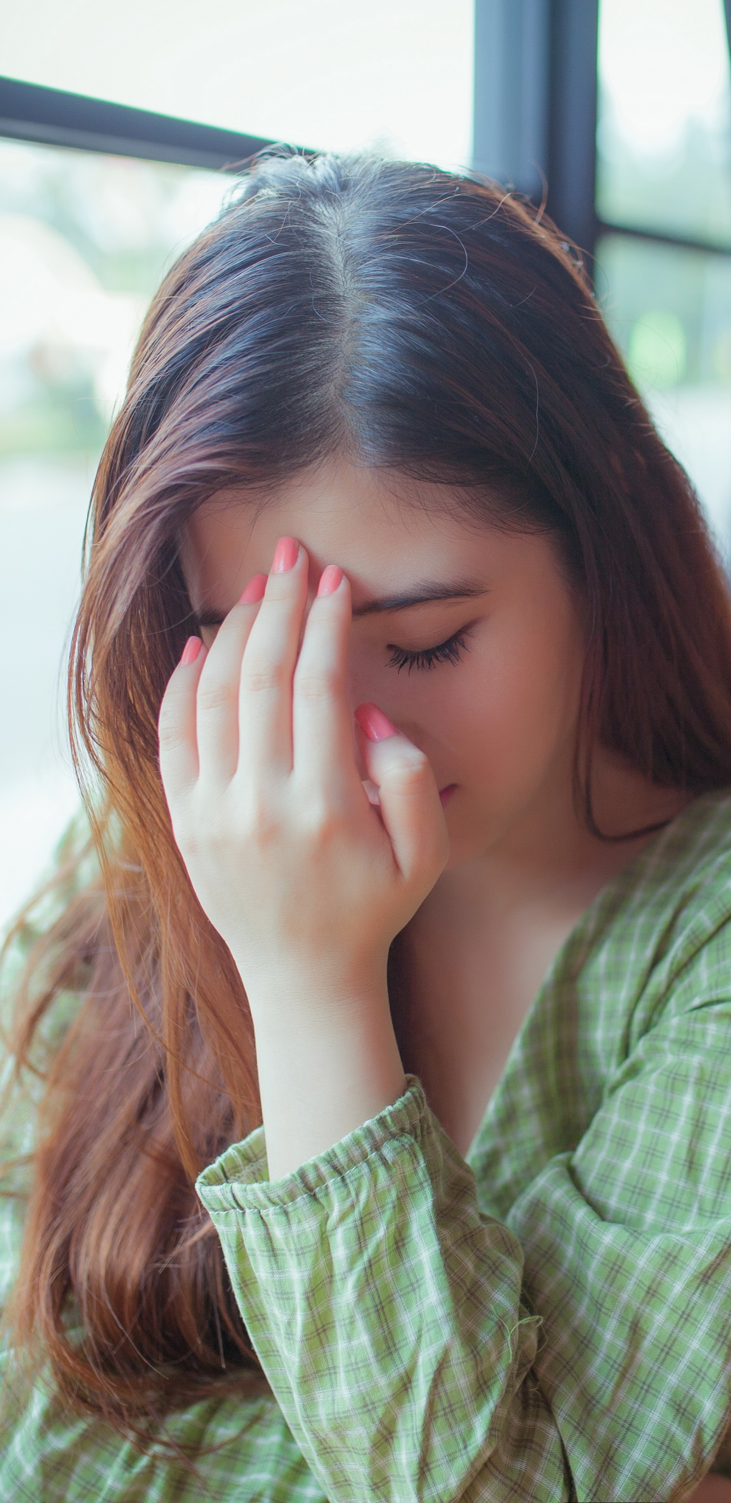 Asian (1440×2960) 亚洲美女壁纸图片