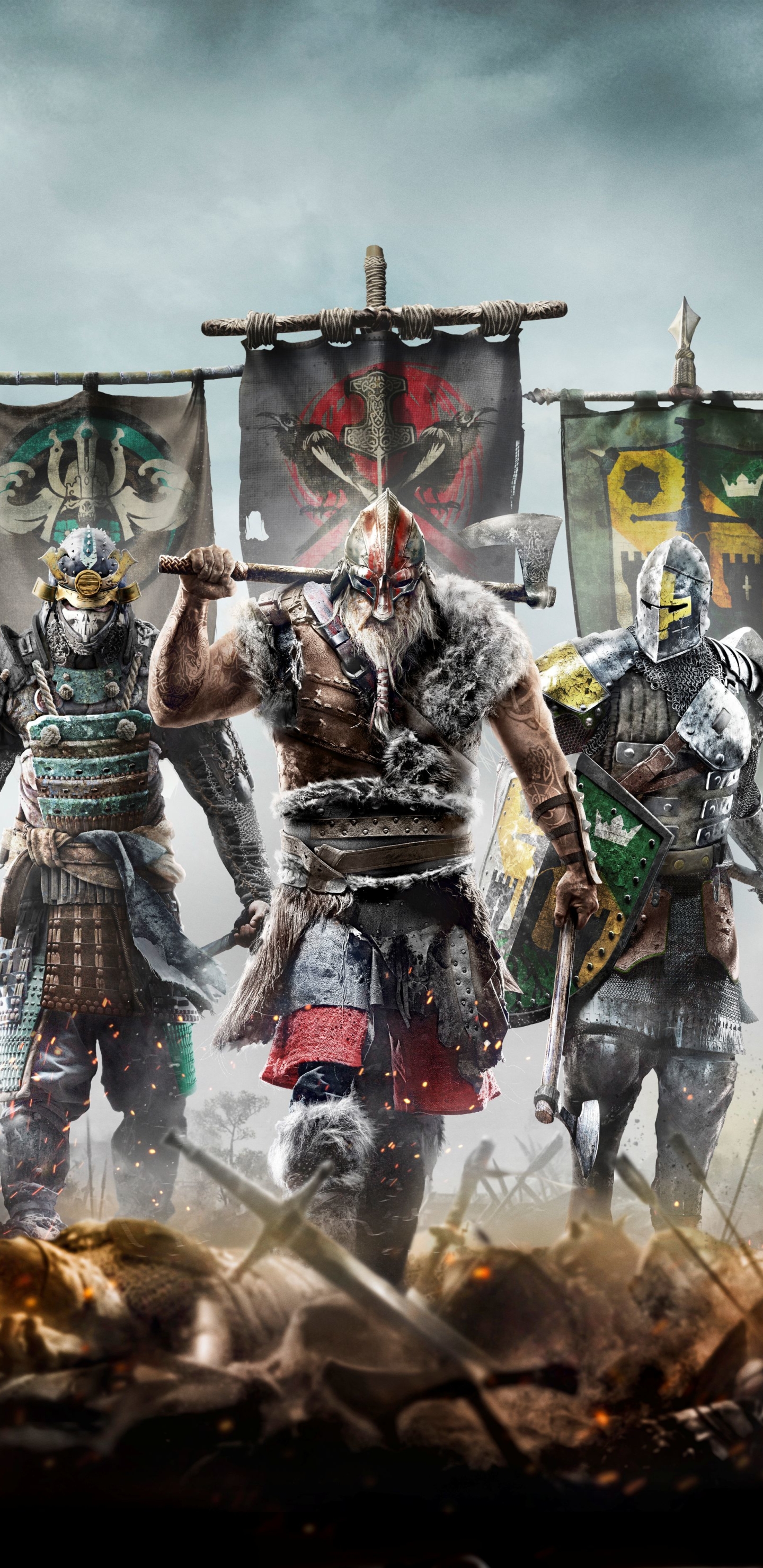 超清2K(2960×1440)《荣耀战魂(For Honor)》游戏壁纸图片