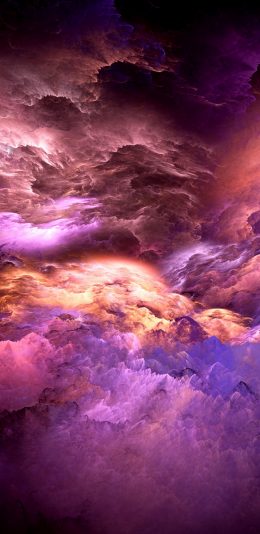 超清2K手机壁纸(2960x1440)乌云抽象设计壁纸