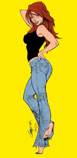 [2960x1440 2K]蜘蛛侠女主动漫壁纸