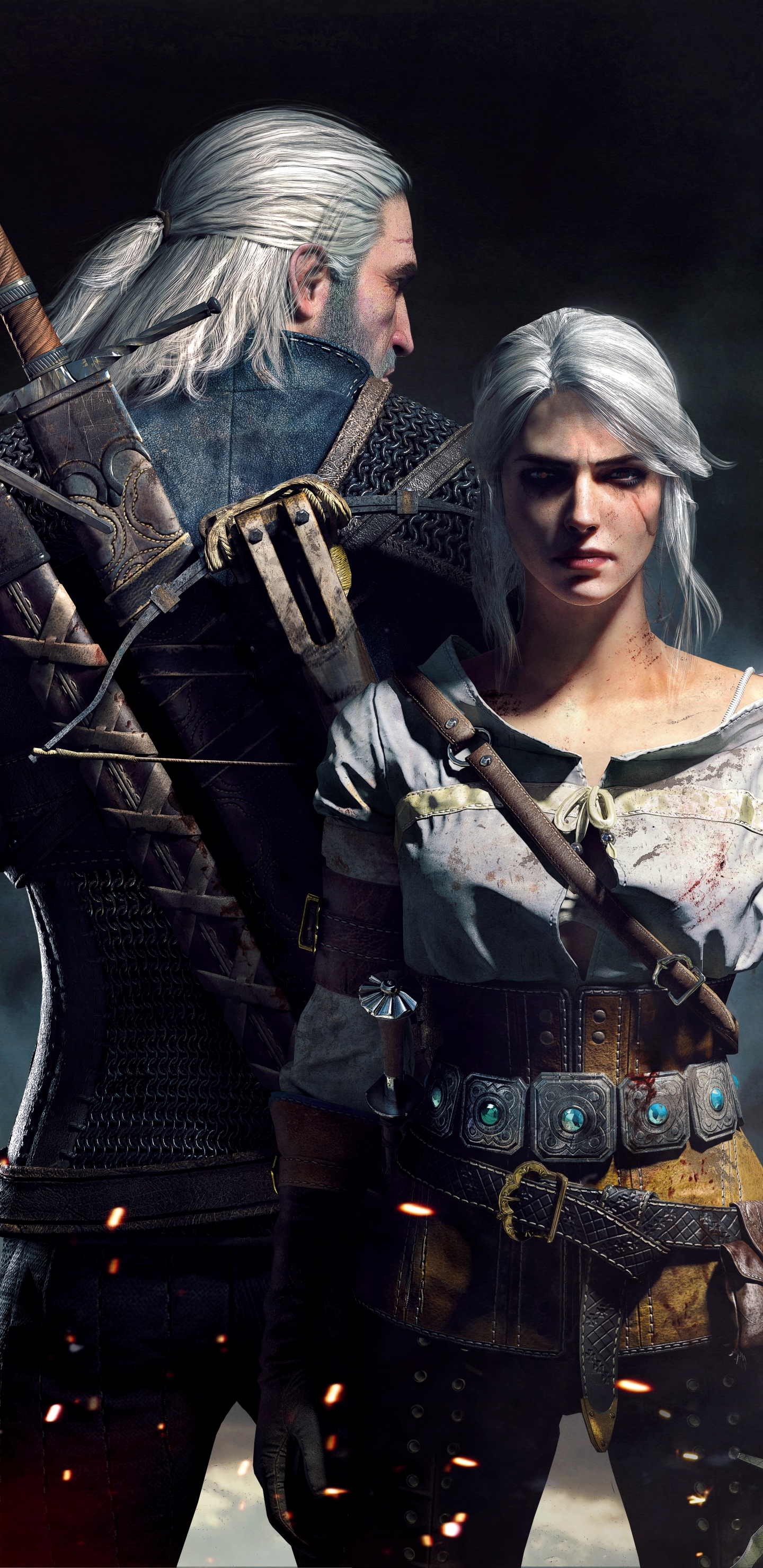[2960×1440]The Witcher 3: Wild Hunt巫师3游戏壁纸主角图片
